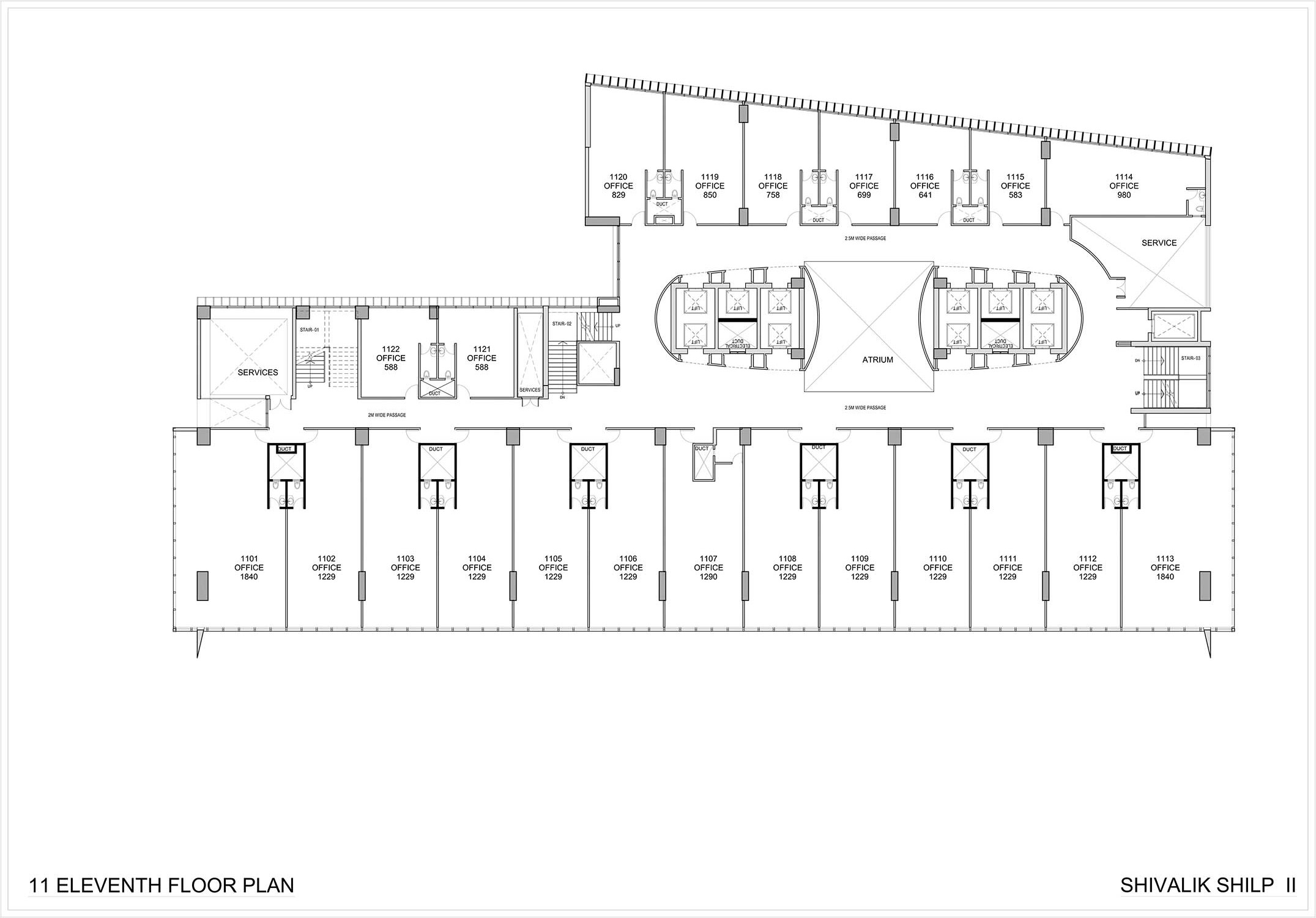 Shivalik Shilp 2 Floor Plan