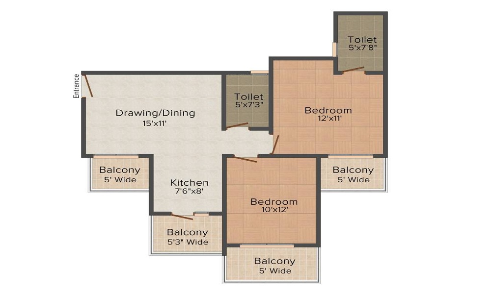 Gulshan Bellina Floor Plan