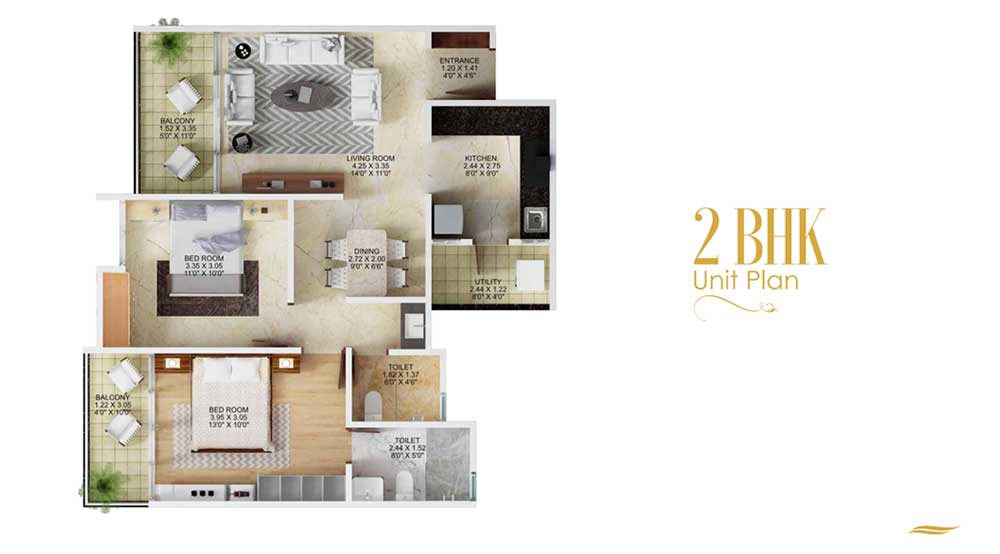 Majestique Marbella Floor Plan