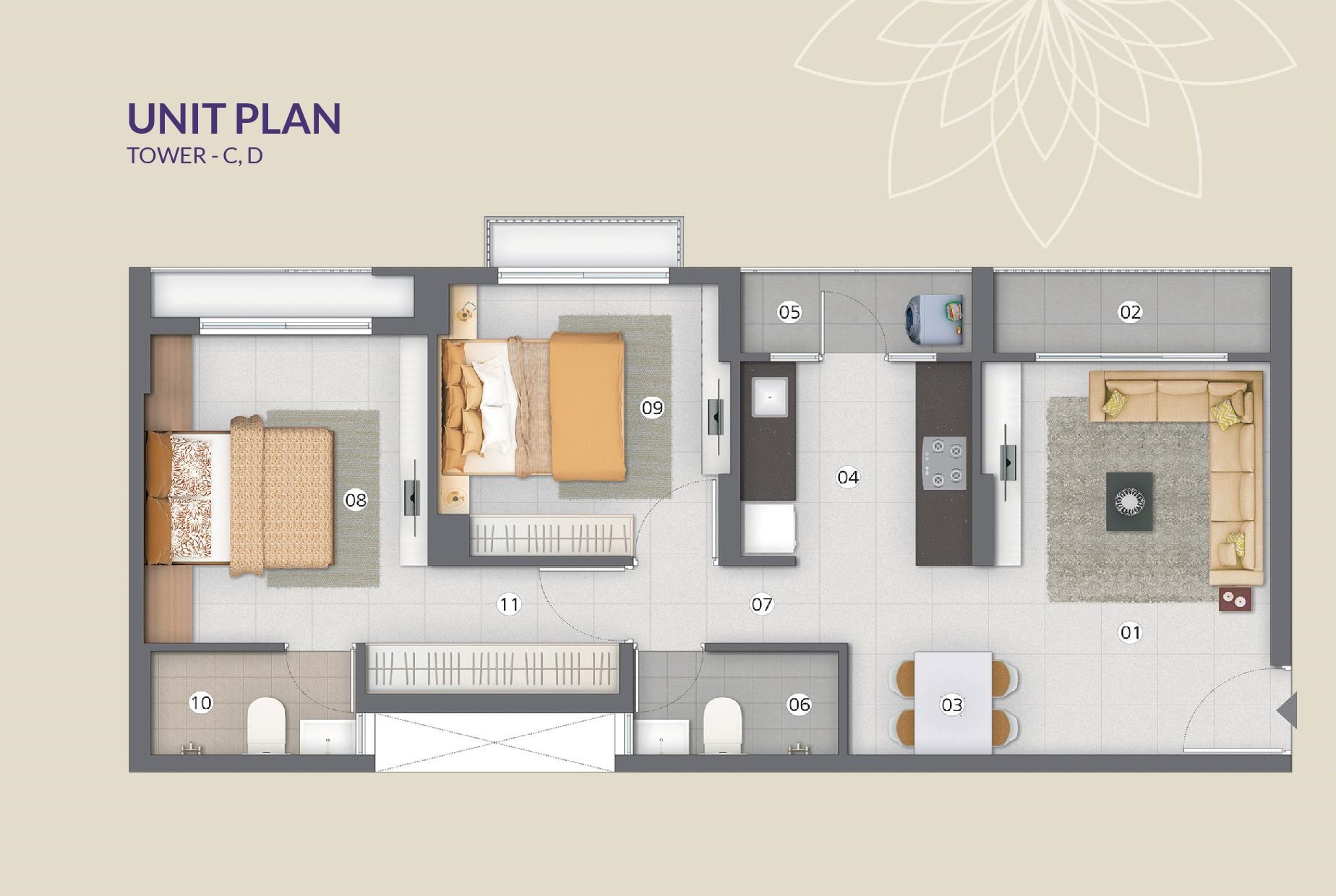 Adani New Launch Floor Plan