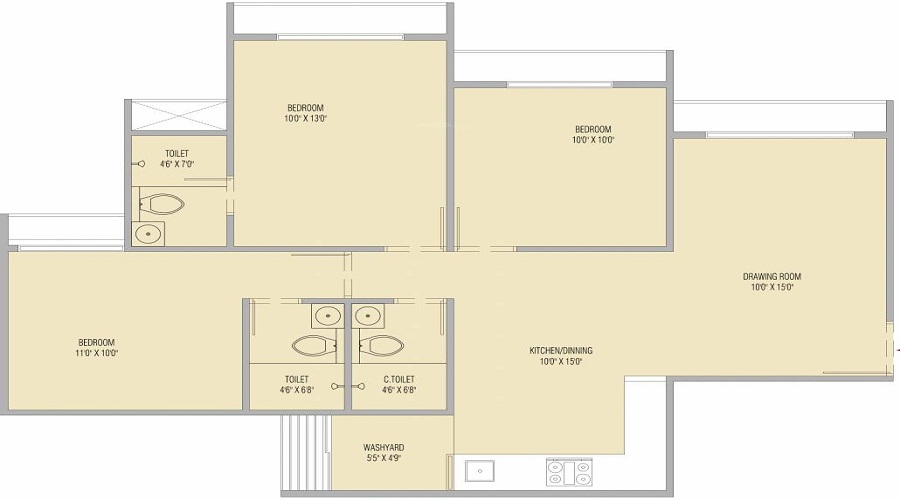 GSG Abode Orchid Sky Floor Plan