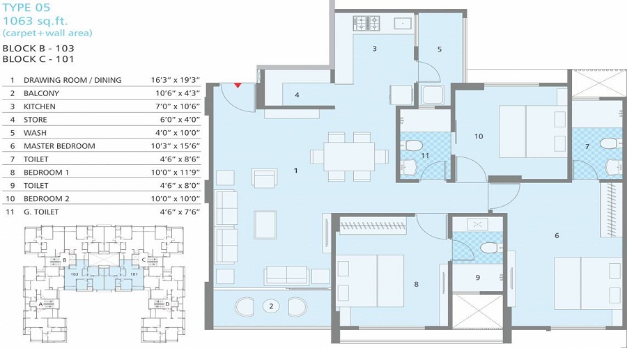 Soham Dev Solitaire Floor Plan