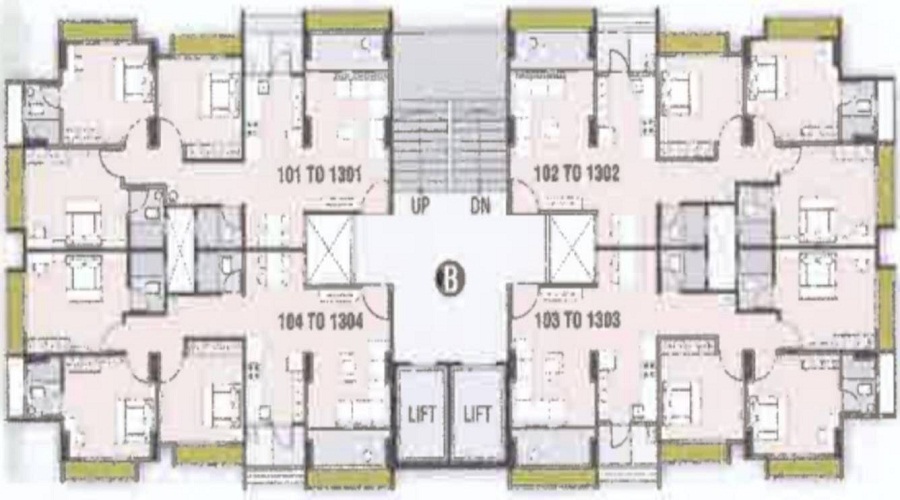 Aaryan Heights Floor Plan