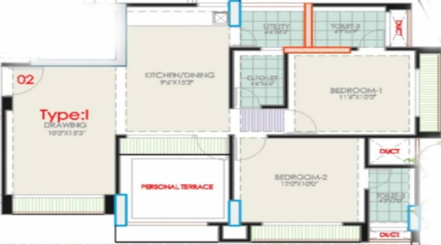 Pride Ganesh Pride Floor Plan