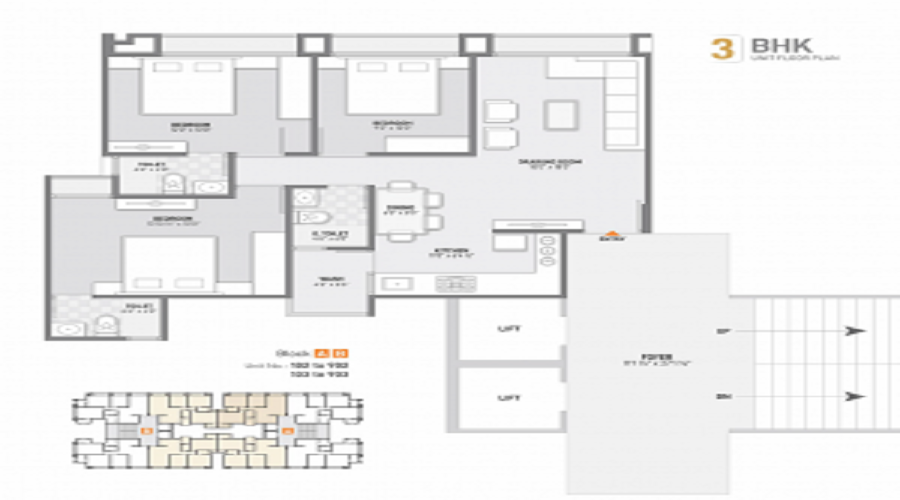 Nitya Palash Prime Floor Plan