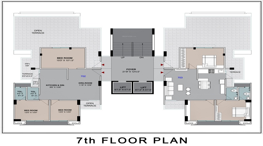 Suvarna Developers Residency Floor Plan