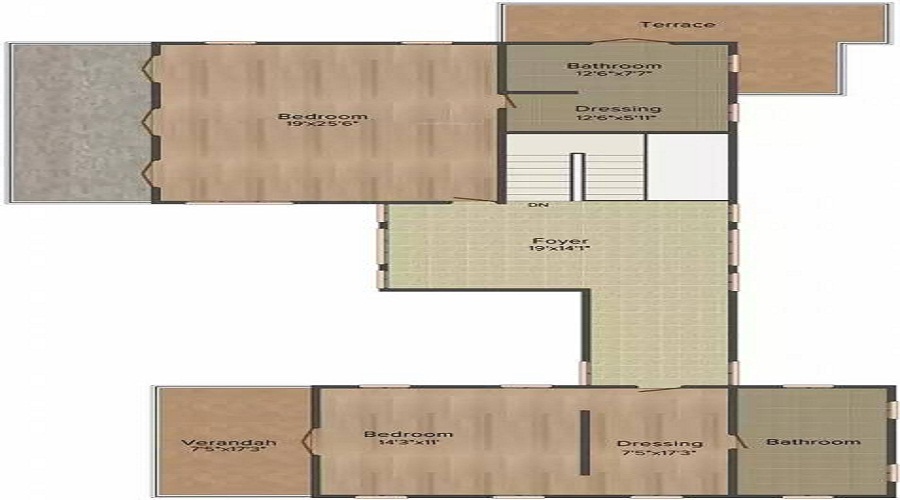 Galaxy Nandanbaug Shela Floor Plan