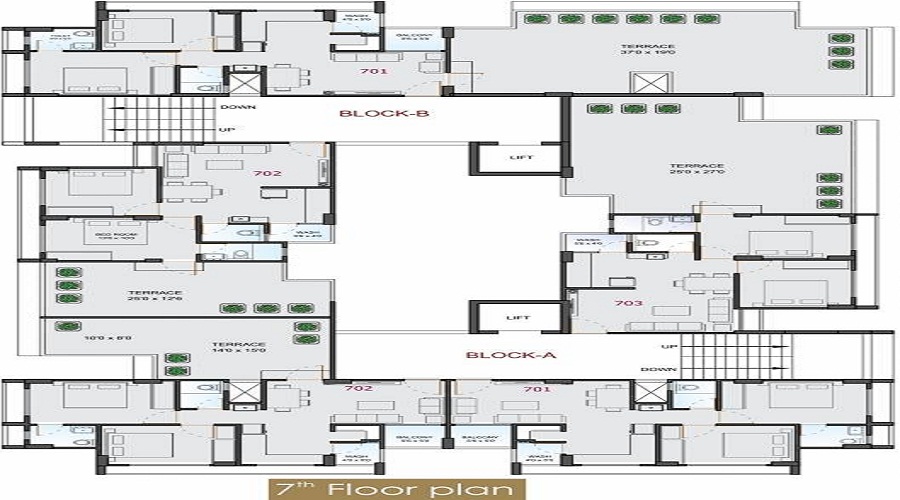 Aditi Folly Heights Floor Plan