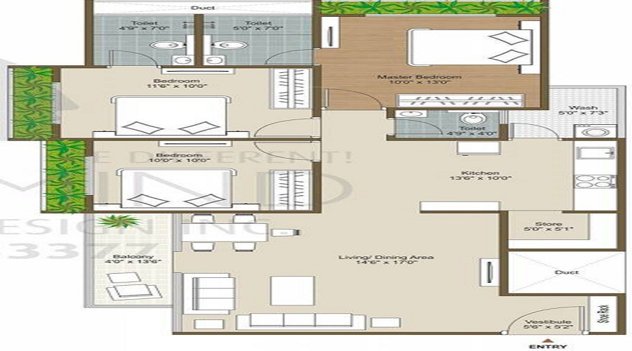 SKJ Siddharth Luxuria Floor Plan