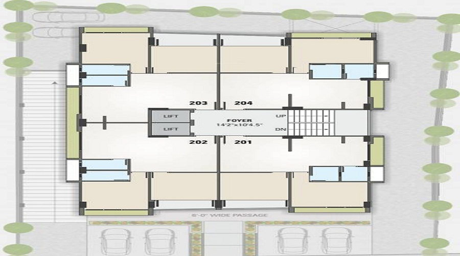 Shree Vinayak Viihaan Avenue Floor Plan