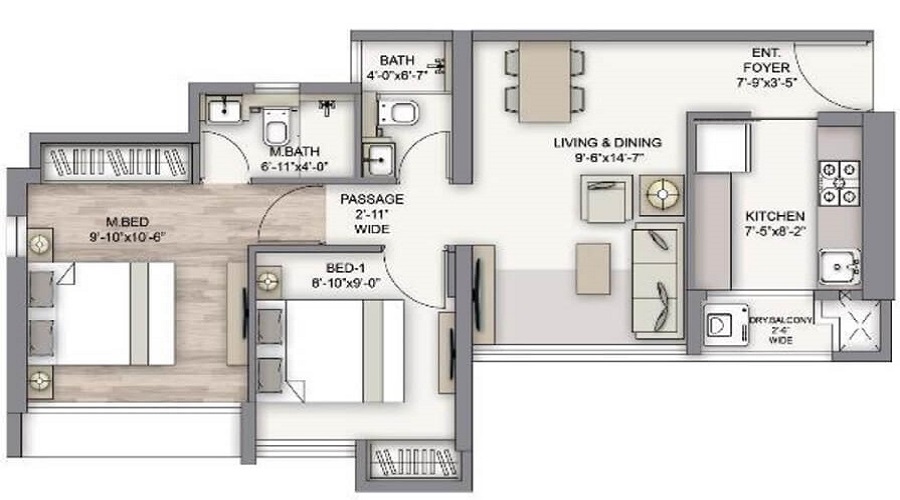 Piramal Vaikunth Vyan Floor Plan