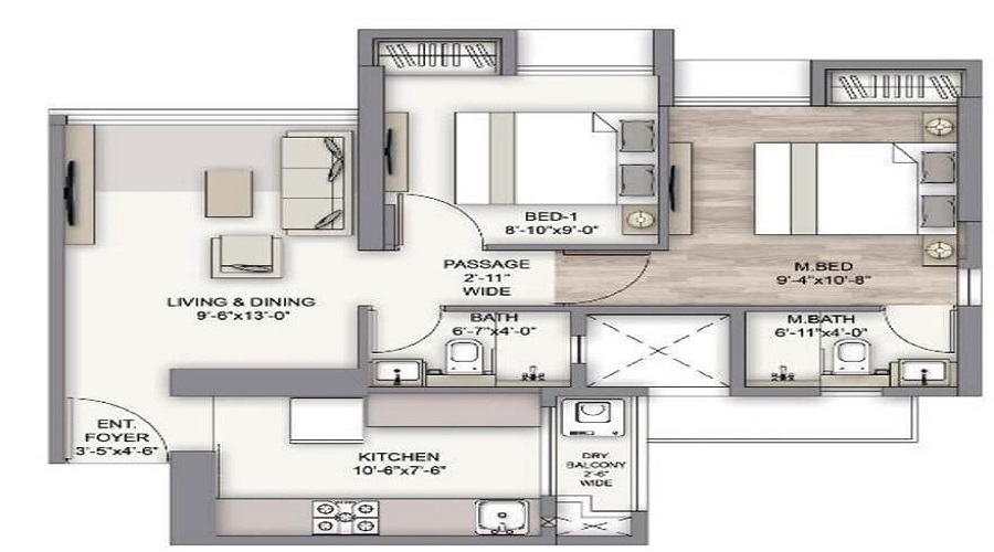 Piramal Vaikunth Vyan Floor Plan