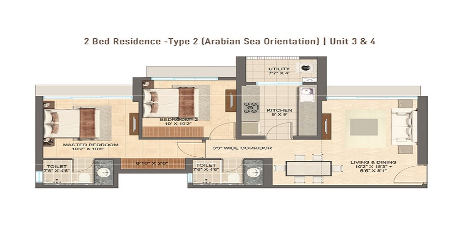 Lodha Vista Floor Plan