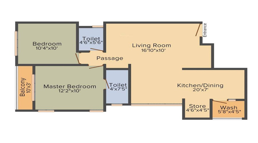 Akshar Pratham Floor Plan