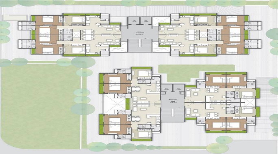Samsarjan Shilaj Homes Floor Plan