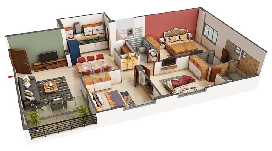 Tulsi Shyam Saanvi Floor Plan