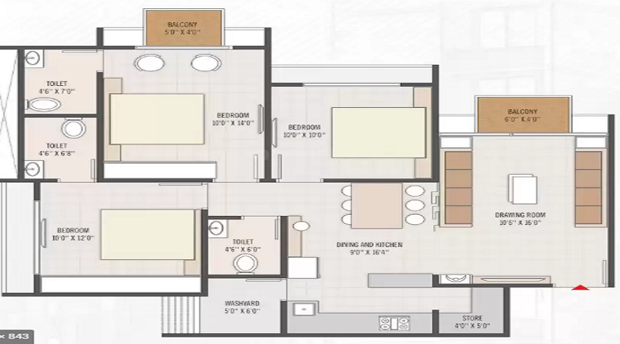 Aamrakunj Corporation Ayan Floor Plan