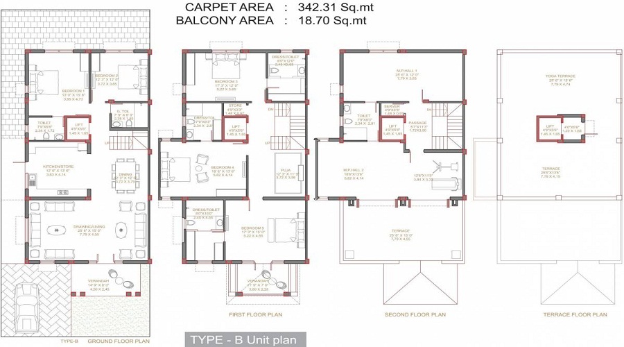 Manpasand Sangath Palace Floor Plan