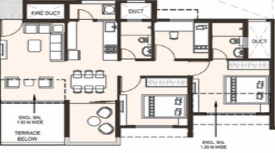 Kolte Patil Life Republic Sector R7 7th Avenue I Towers Floor Plan