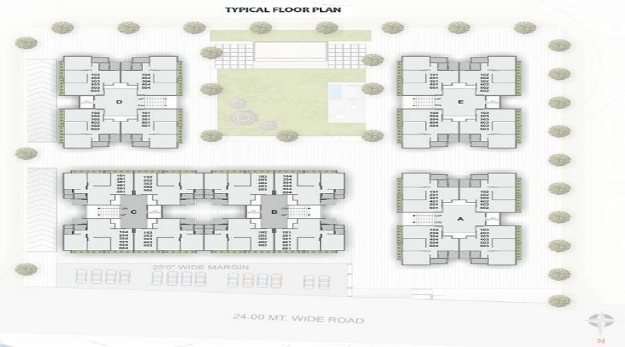 Parth Parmeshwar 8 Floor Plan