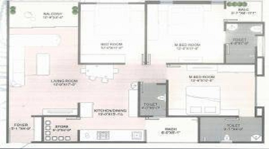 Vraj Vihar VIII Floor Plan