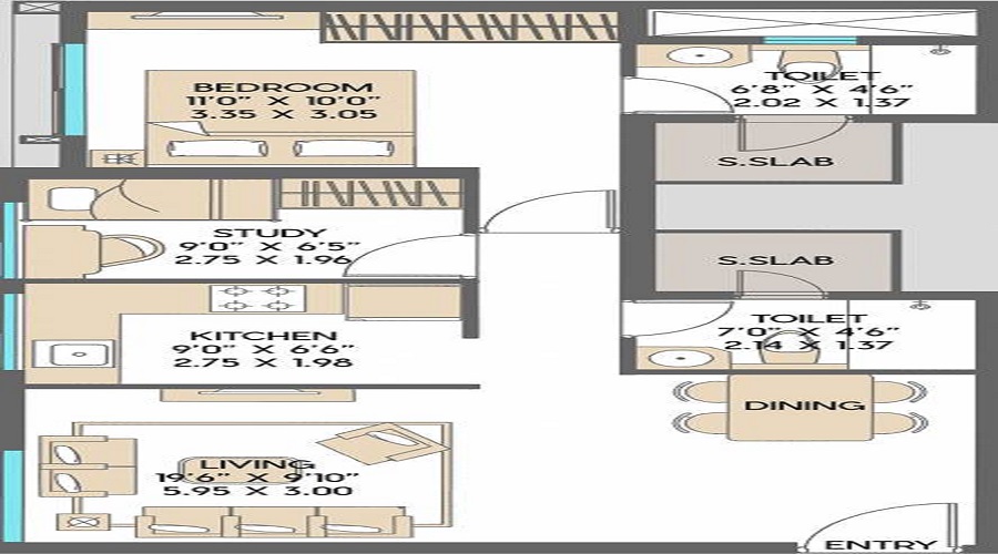 SD Siennaa Sarova Floor Plan