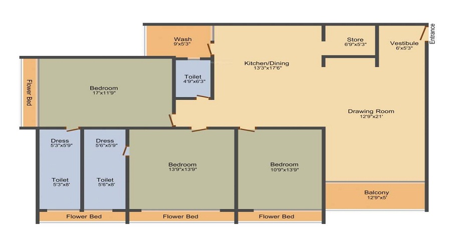 ACME Aditya Heavens Floor Plan
