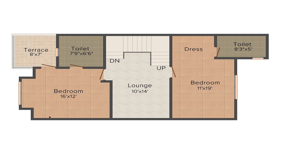 AL Aamrakunj Lakeview Bungalows Floor Plan