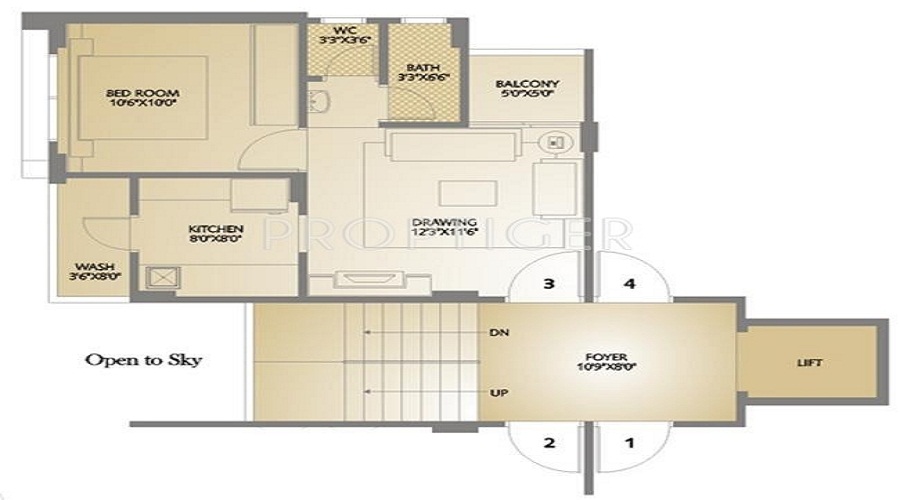 Dharmadev Swaminarayan Castle 2 Floor Plan