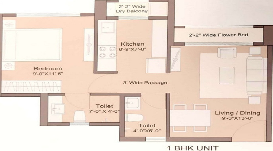 Sunteck Maxx World Floor Plan