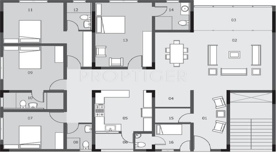 Swagat Bungalows 4 Floor Plan