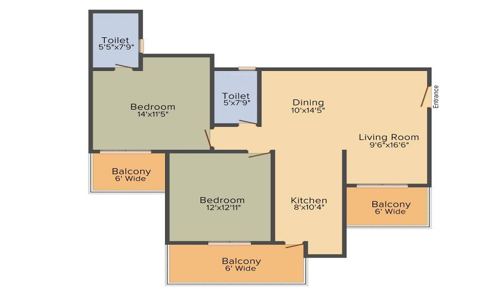 Gulshan Ikebana Floor Plan