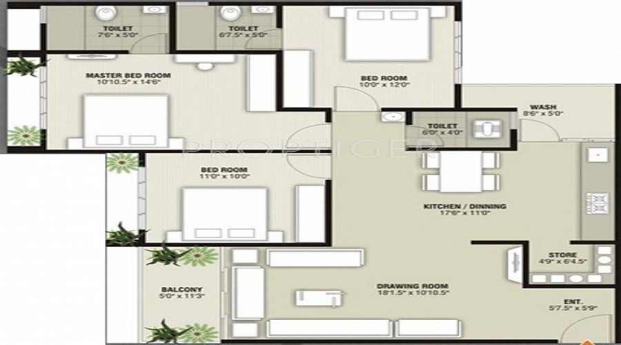 Sparsh Divine II Floor Plan