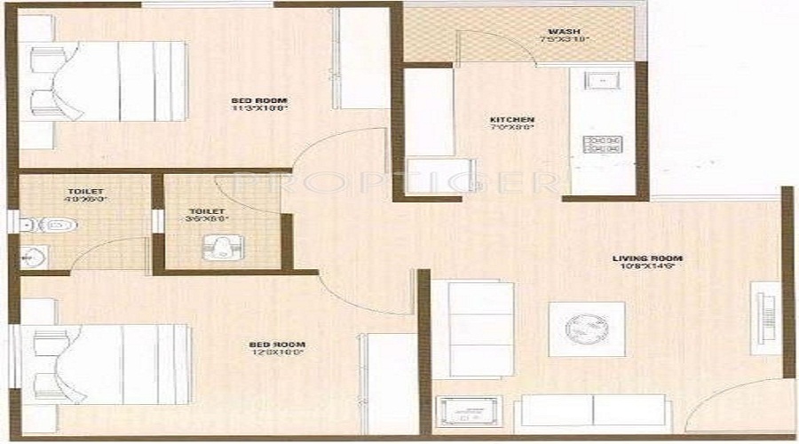 DB Diwali Homes Floor Plan