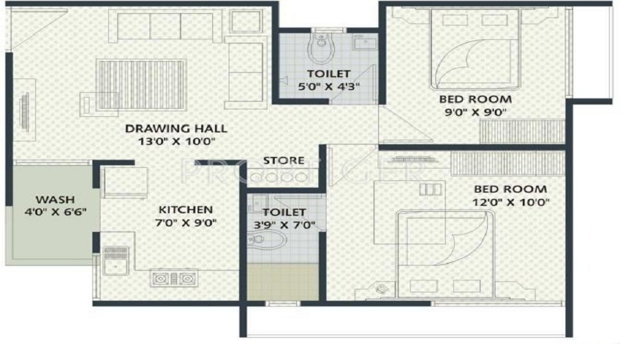 Shilp Enclave Floor Plan