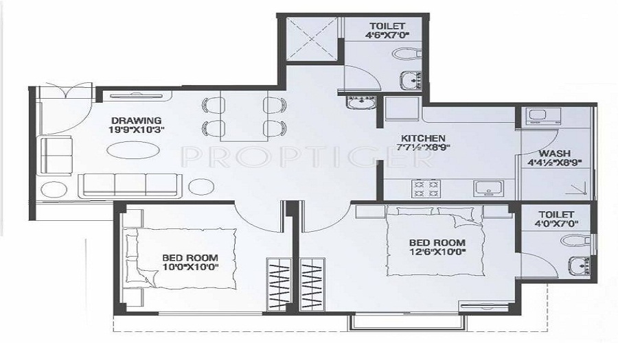 Parshwanath Parshwanath Metrocity Floor Plan