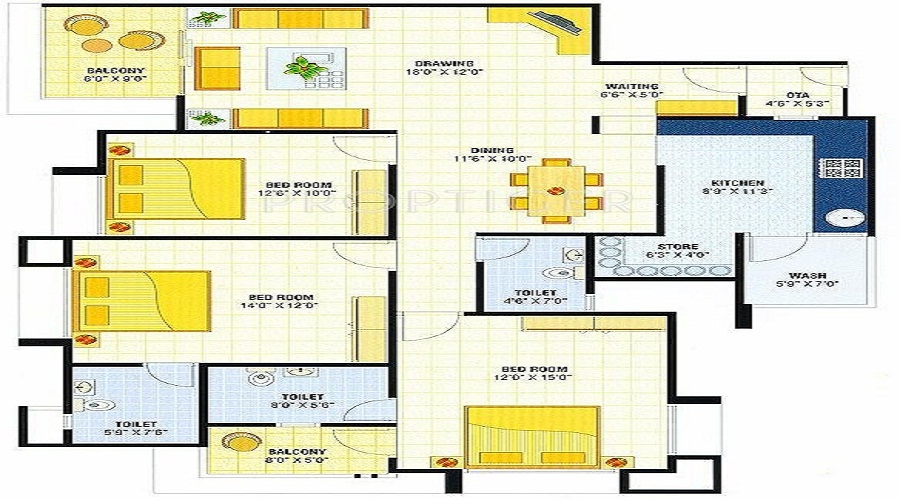 Devnandan Devnandan Heights Floor Plan