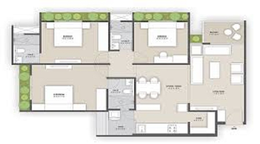 Santosh Shanti Complex Floor Plan