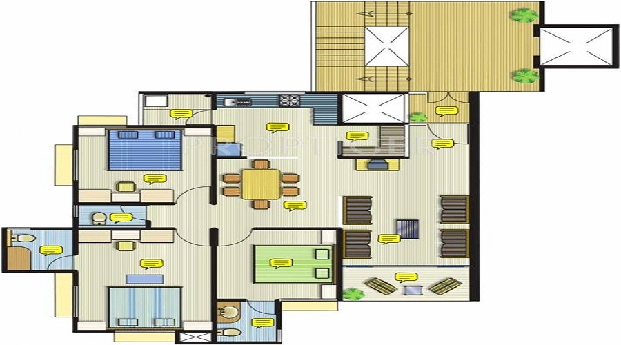 Safal Parivesh Floor Plan