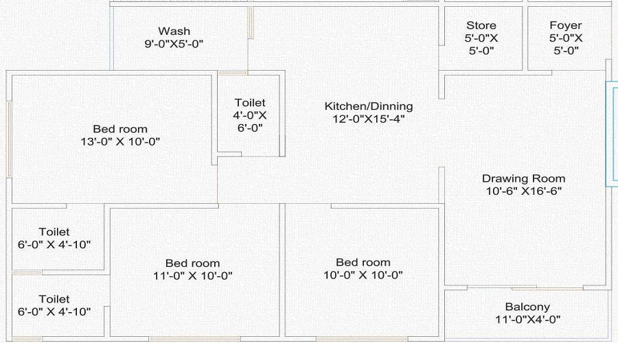 Shree Prime Hill Floor Plan