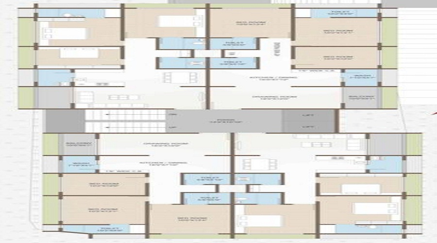 R R Vihardham Floor Plan