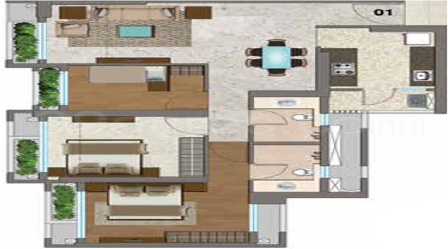 T Bhimjyani The Verraton Floor Plan