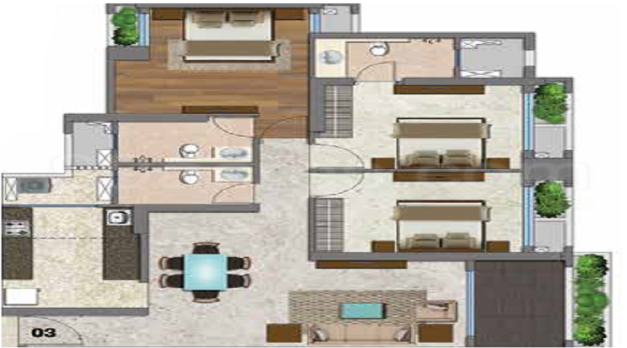 T Bhimjyani The Verraton Floor Plan