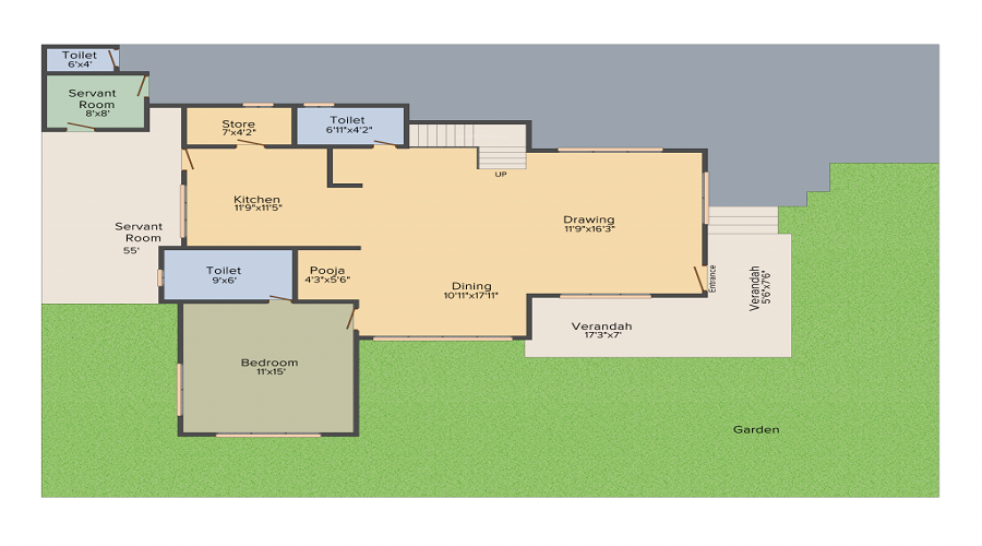 Gopi Vraj Gopi Ville 2 Floor Plan
