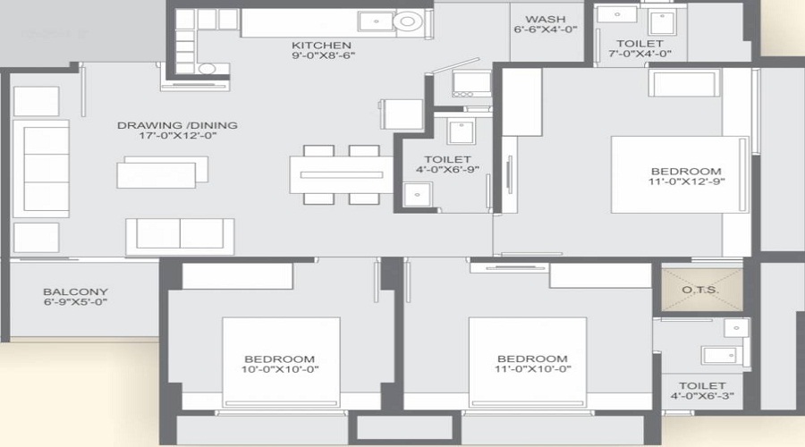 Aditya Oriana Floor Plan