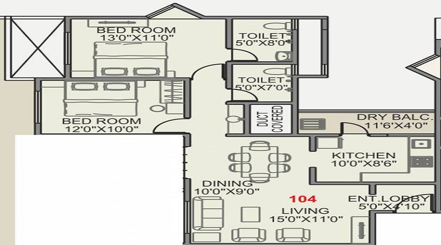 Paranjape Schemes Paranjape Yuthika Floor Plan