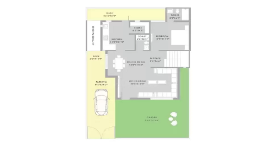 Shivalik Bungalows Floor Plan