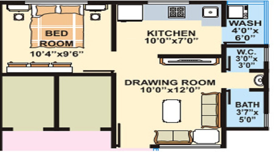Ruchi Kesar Residency Floor Plan