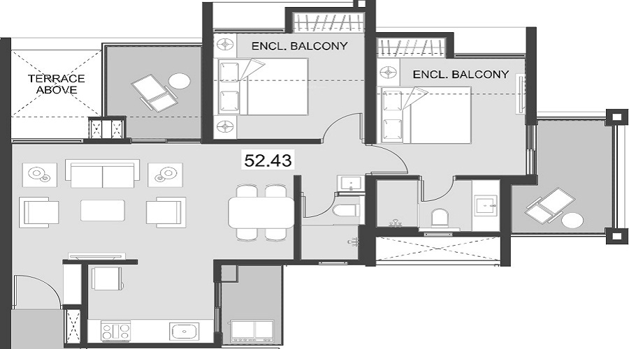 Skky Villas Phase II Floor Plan