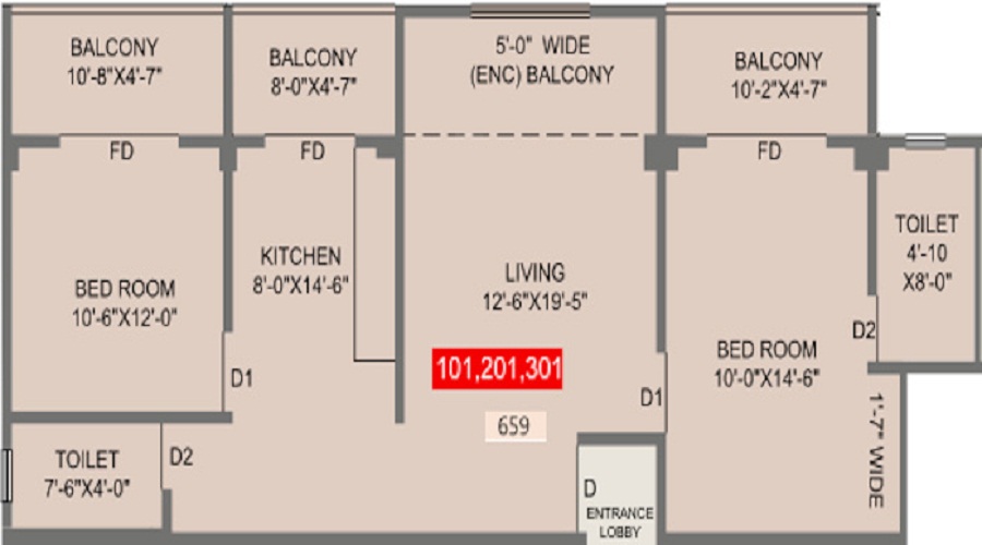Golden Fortune Floor Plan